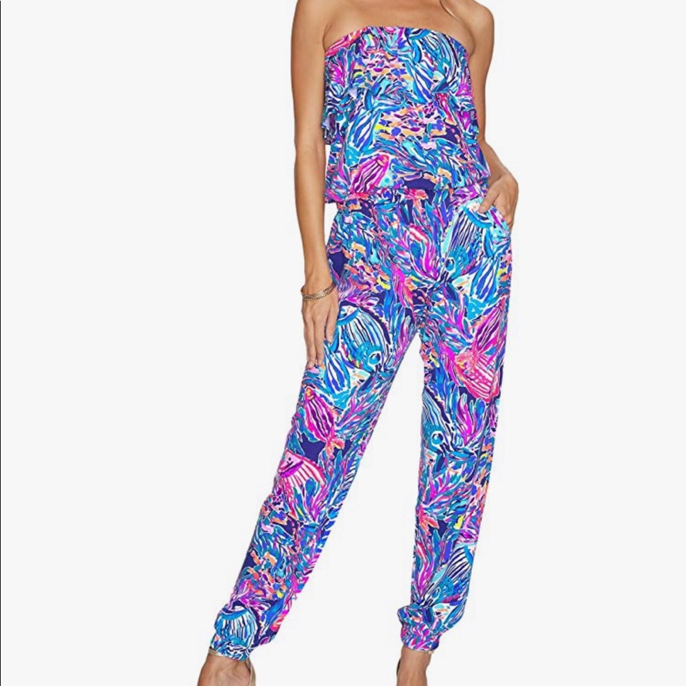 Lilly Pulitzer Ailsie Jumpsuit in Seas the Day